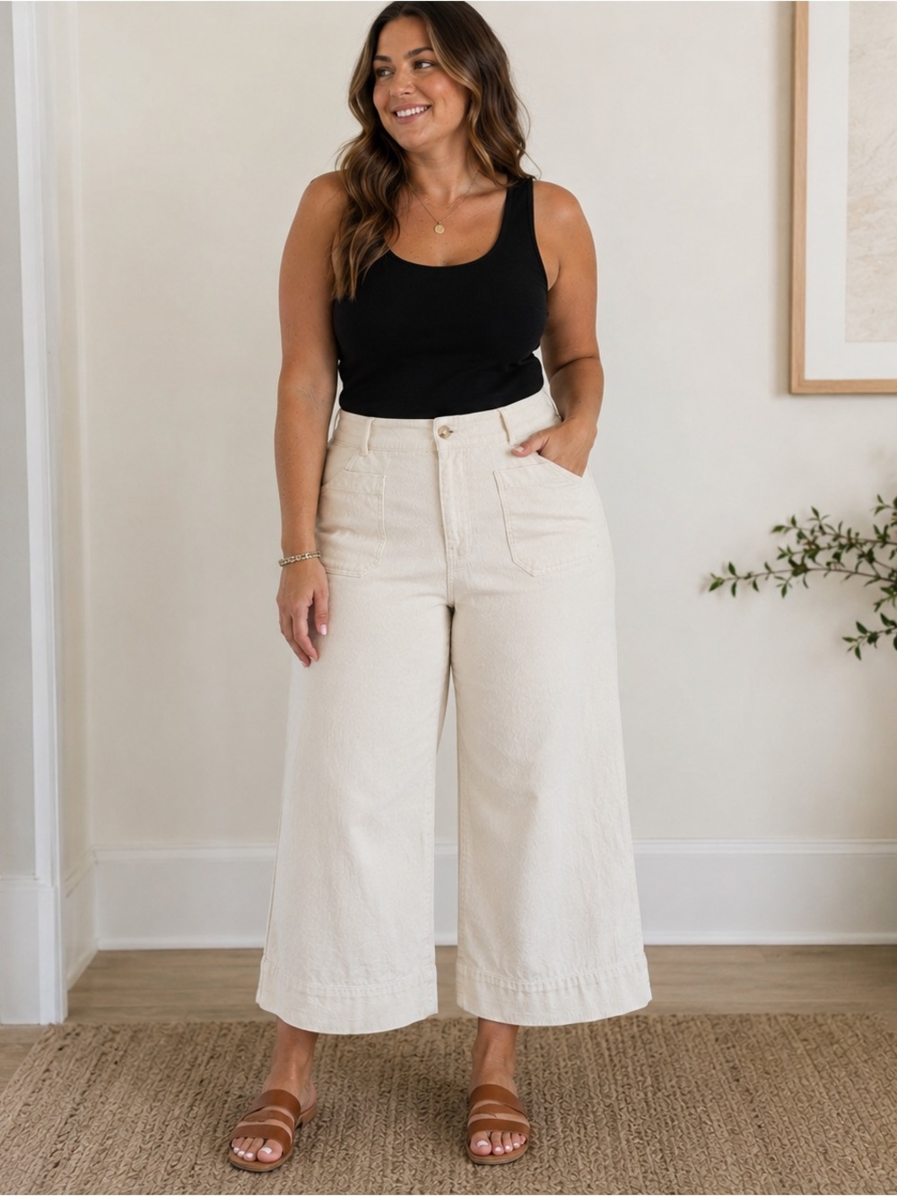 Anthropologie Maeve Collete Corduroy Wide Leg Pants